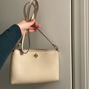Tory Burch Crossbody Purse in Beige